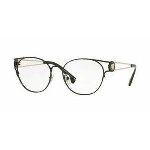 Versace Round Style Black Gold W/Demo Lens.